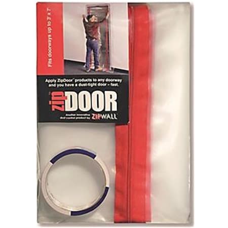 Zipwall 835819 ZDS 3 x 7 ft. Door Dust Containment kit ZI388246